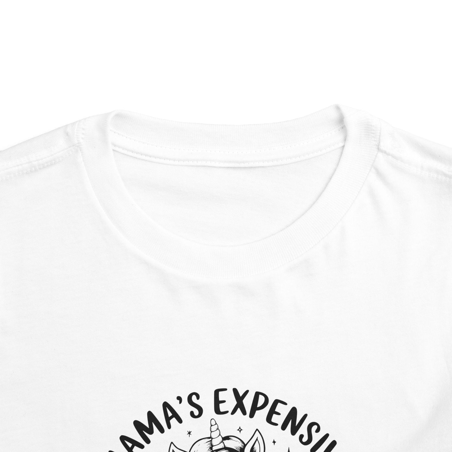 Mama's Expensive Little Bestie Toddler Tee, Cute Kids Shirt, Fun Toddler Apparel, Gift for Mom, Birthday Outfit, Summer Playwear