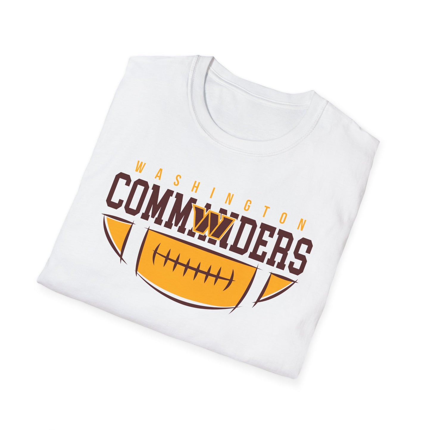 Washington Commanders Unisex Softstyle T-Shirt, Sports Tee, Football Fan Shirt, Casual Wear, Game Day Apparel, Gift for Him or Her