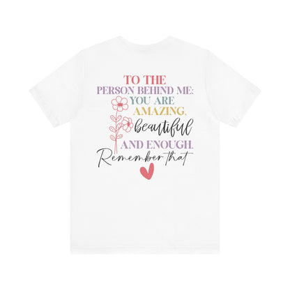 You Matter Tee: You Are Amazing, Beautiful, and Enough, Perfect Gift for Friends, Motivational T-Shirt, Women’s Empowerment [...]