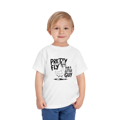 Pretty Fly Toddler Tee - Cool Kids Shirt, Cute Gift for Little Boys, Summer Outfit, Birthday Gift, Fun Graphic Tee