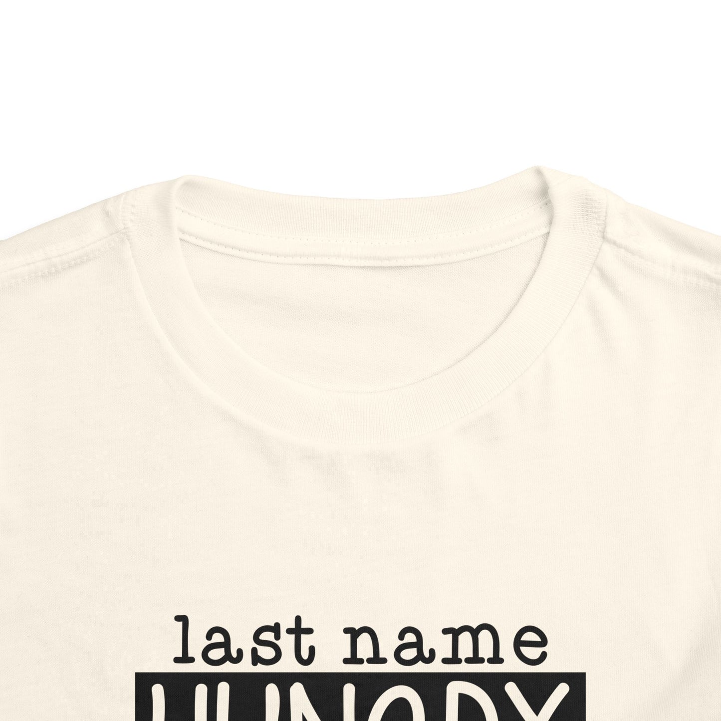 Personalized Toddler Tee - Always Hungry Shirt for Kids, Funny Gift for Birthdays, Playdates, Family Gatherings, Casual Wear