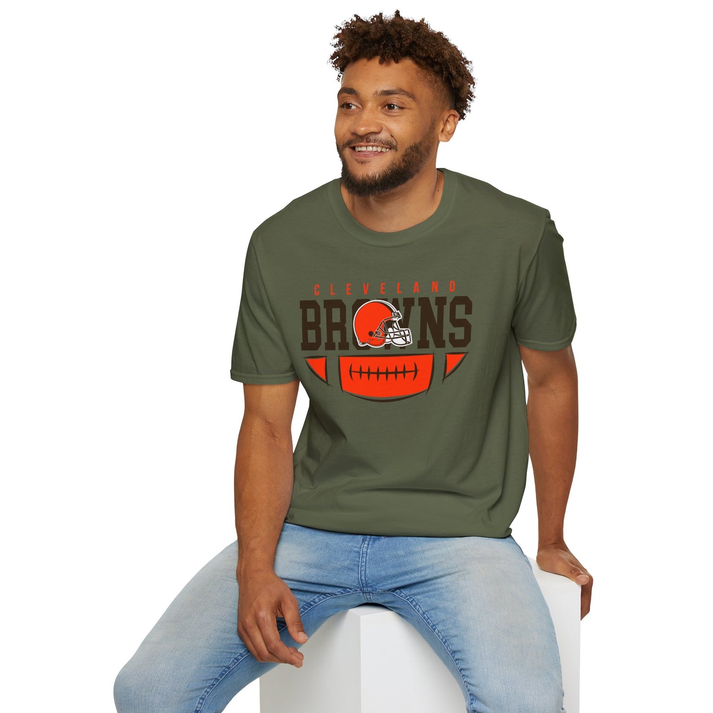 Cleveland Browns Unisex T-Shirt, Casual Sportswear, Game Day Outfit, Fan Merchandise, Gift for Football Lovers