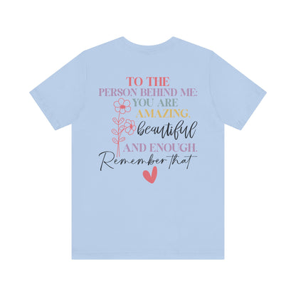 You Matter Tee: You Are Amazing, Beautiful, and Enough, Perfect Gift for Friends, Motivational T-Shirt, Women’s Empowerment [...]