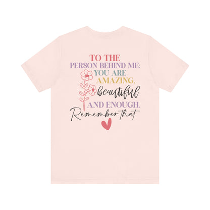 You Matter Tee: You Are Amazing, Beautiful, and Enough, Perfect Gift for Friends, Motivational T-Shirt, Women’s Empowerment [...]