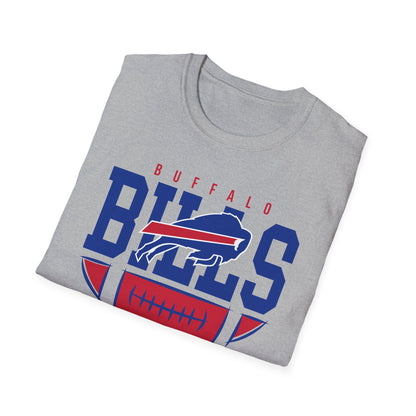Buffalo Bills Unisex Softstyle T-Shirt | Game Day Attire, Sports Fan Apparel, Casual Wear, Gift for Sports Lovers