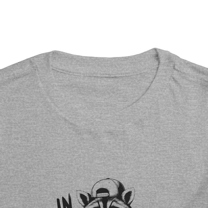 Toddler Raccoon Tee - Adorable Toddler Short Sleeve Shirt, Cute Baby Clothes, Gift for Kids, Playtime Apparel, Cartoon Character Top