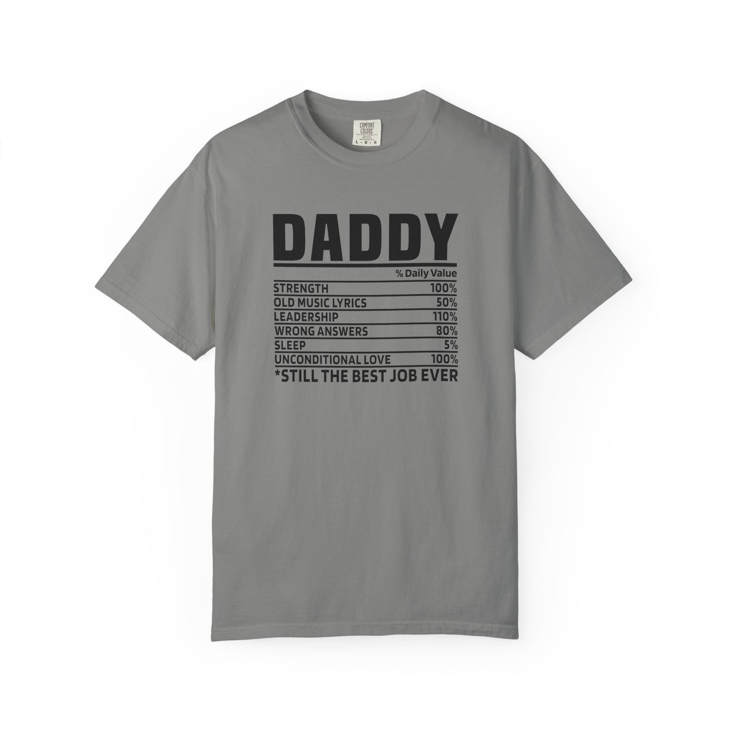 Father's Day Gift T-Shirt, Funny Dad Tee, Unisex Garment-Dyed Shirt, Best Dad Ever Tee, Birthday Gift for Dad, Casual Everyday Wear