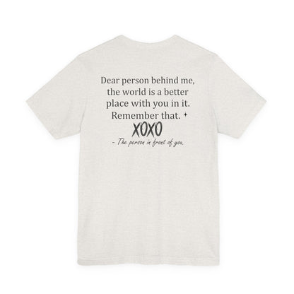 You Tee, Positive Message T-Shirt, Gift for Friends, Motivational Apparel, Unisex Casual Wear, Birthday Present