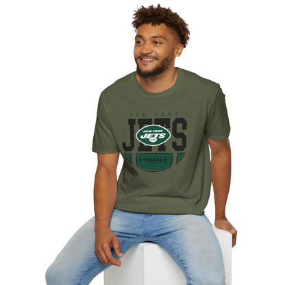 New York Jets Softstyle Unisex T-Shirt, Perfect for Game Day, Sports Fan Apparel, Casual Wear, NFL Gifts, Men's & Women's Fashion