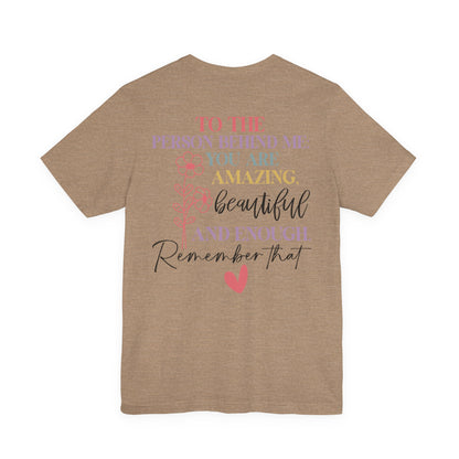 You Matter Tee: You Are Amazing, Beautiful, and Enough, Perfect Gift for Friends, Motivational T-Shirt, Women’s Empowerment [...]