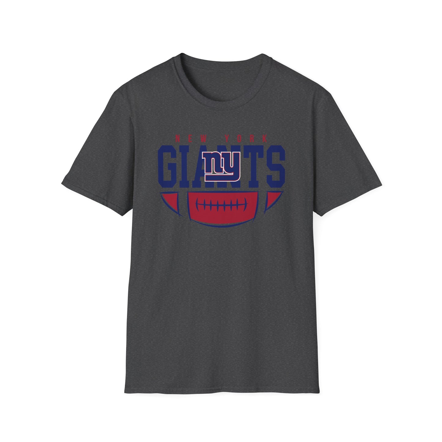 New York Giants Unisex Softstyle T-Shirt | NFL Fan Gear, Game Day Apparel, Sports Merchandise, Casual Wear, Gift for Football Lovers