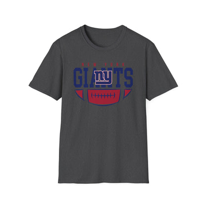New York Giants Unisex Softstyle T-Shirt | NFL Fan Gear, Game Day Apparel, Sports Merchandise, Casual Wear, Gift for Football Lovers