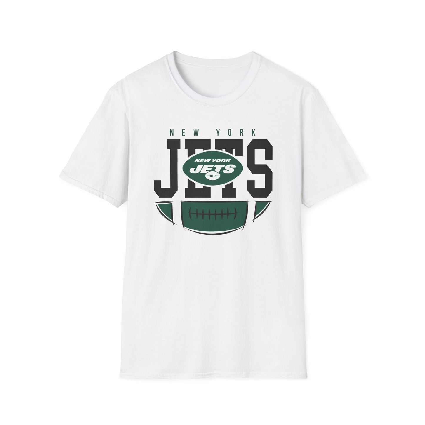 New York Jets Softstyle Unisex T-Shirt, Perfect for Game Day, Sports Fan Apparel, Casual Wear, NFL Gifts, Men's & Women's Fashion