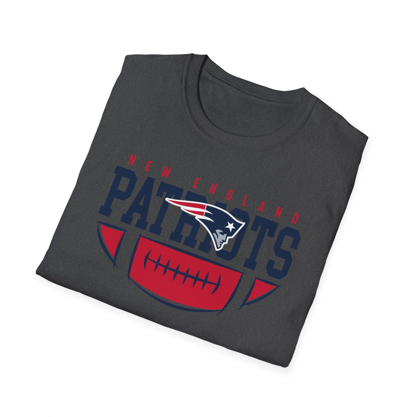 New England Patriots Unisex Softstyle T-Shirt | Sports Apparel, Game Day Outfit, Gift for Fans, Comfortable Tee, NFL Merchandise