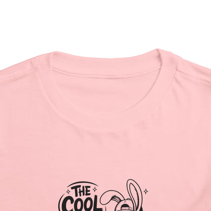Cool Kid Toddler Tee, Cute Bunny T-Shirt for Kids, Fun Summer Outfit, Birthday Gift, Easter Apparel, Playdate Clothes