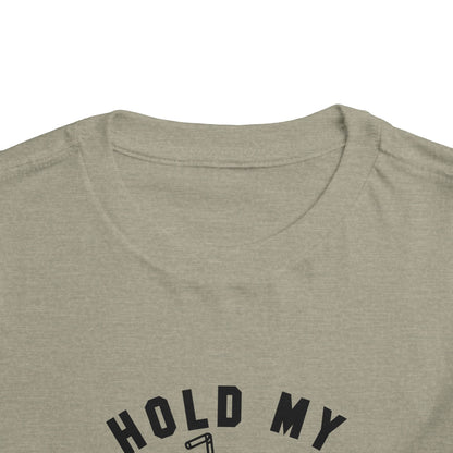 Fun Toddler Tee - "Hold My Juice Box and Watch This" - Perfect for Playdates, Birthdays, Summer Fun, Gift for Kids, Toddler Clothes