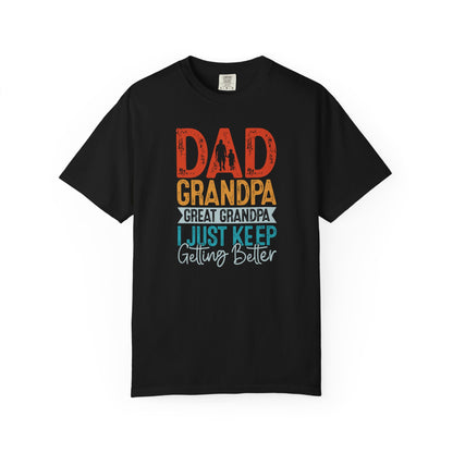 Dad Grandpa Great Grandpa T-shirt, Gift for Father's Day, Family Reunion Tee, Casual Wear, Unisex Shirt for Dads