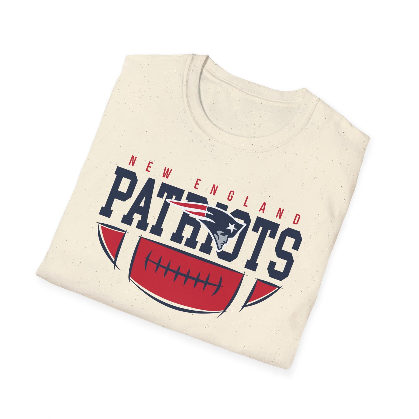 New England Patriots Unisex Softstyle T-Shirt | Sports Apparel, Game Day Outfit, Gift for Fans, Comfortable Tee, NFL Merchandise
