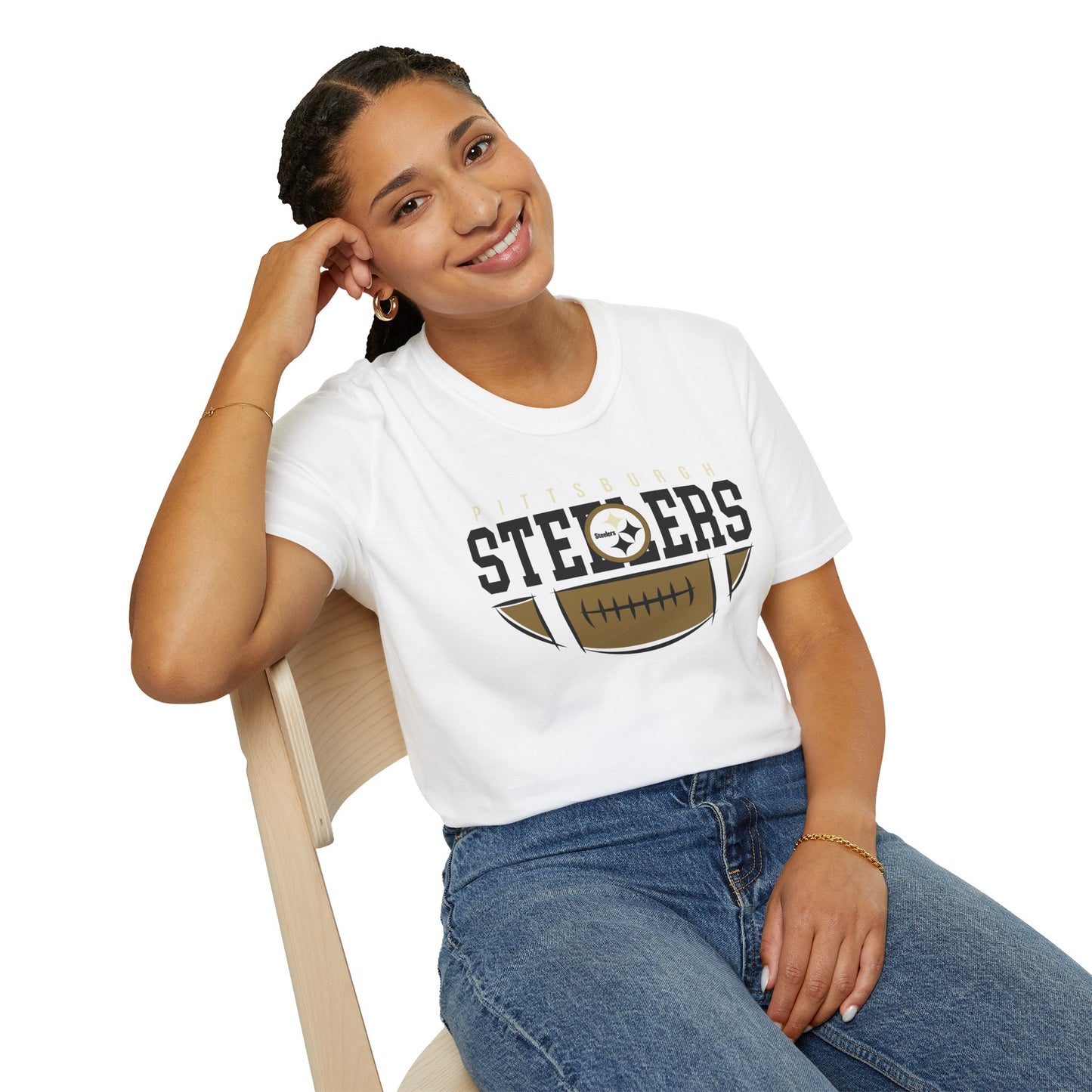 Football Fan Unisex Softstyle T-Shirt | Casual Sportswear, Great for Game Day, Gifts for Super Bowl, Team Apparel