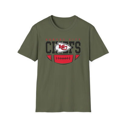 Kansas City Chiefs Unisex Softstyle T-Shirt, Football Fan Tee, Game Day Apparel, Sports Merchandise, Gift for Sports Lovers
