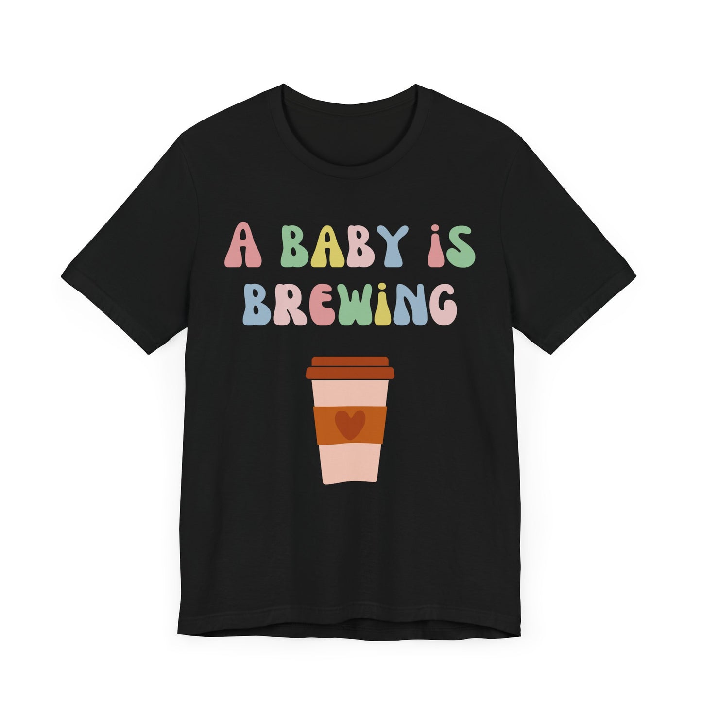 A baby is brewing tee.