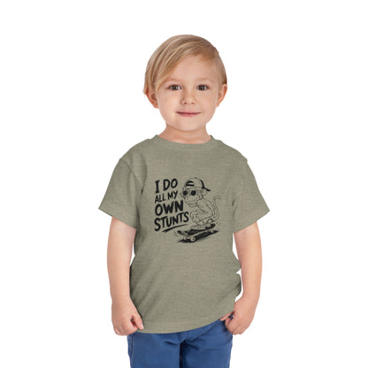 Cool Toddler Tee with Funny Skating Design, Kids Graphic Tee, Gift for Skateboard Lovers, Toddler T-Shirt for Boys, Fun Birthday Shirt
