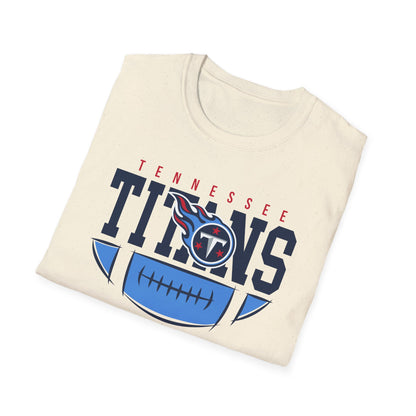 T-Shirt with Tennessee Titans Graphic, Perfect for Game Day, Sports Fans, Casual Wear, Gift for Him or Her, Unisex Apparel