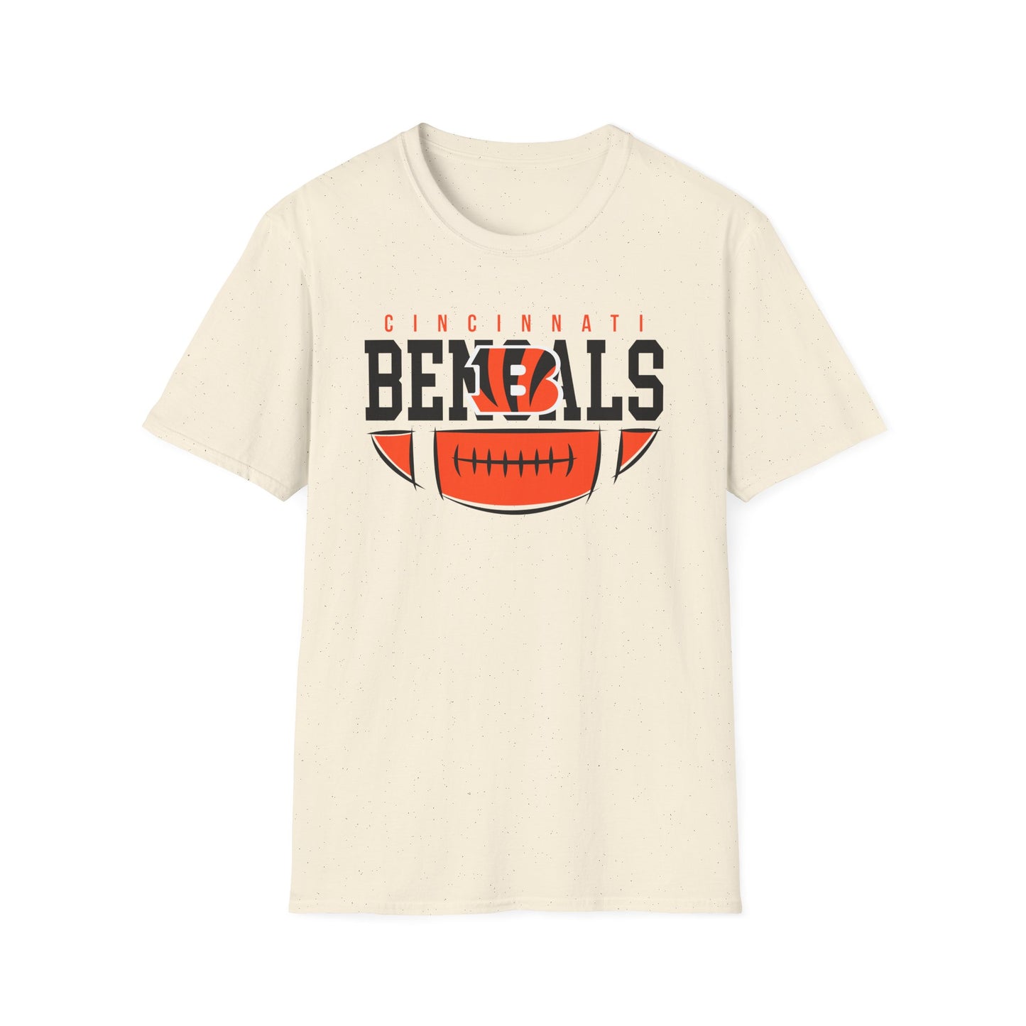 Cincinnati Bengals Fan T-Shirt, Unisex Softstyle Tee, Game Day Shirt, Sports Apparel, Casual Wear