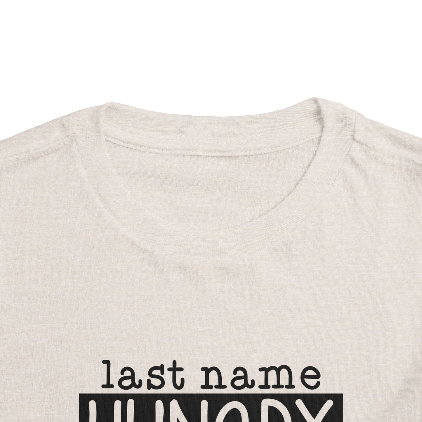 Personalized Toddler Tee - Always Hungry Shirt for Kids, Funny Gift for Birthdays, Playdates, Family Gatherings, Casual Wear