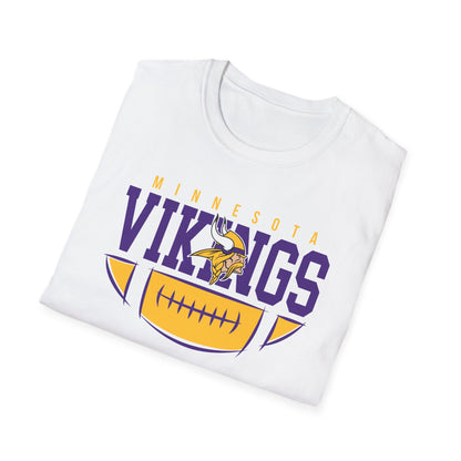 Minnesota Vikings Unisex T-Shirt - Softstyle Tee for Fans, Game Day Outfit, Unique Gift, Sports Apparel, Team Merchandise