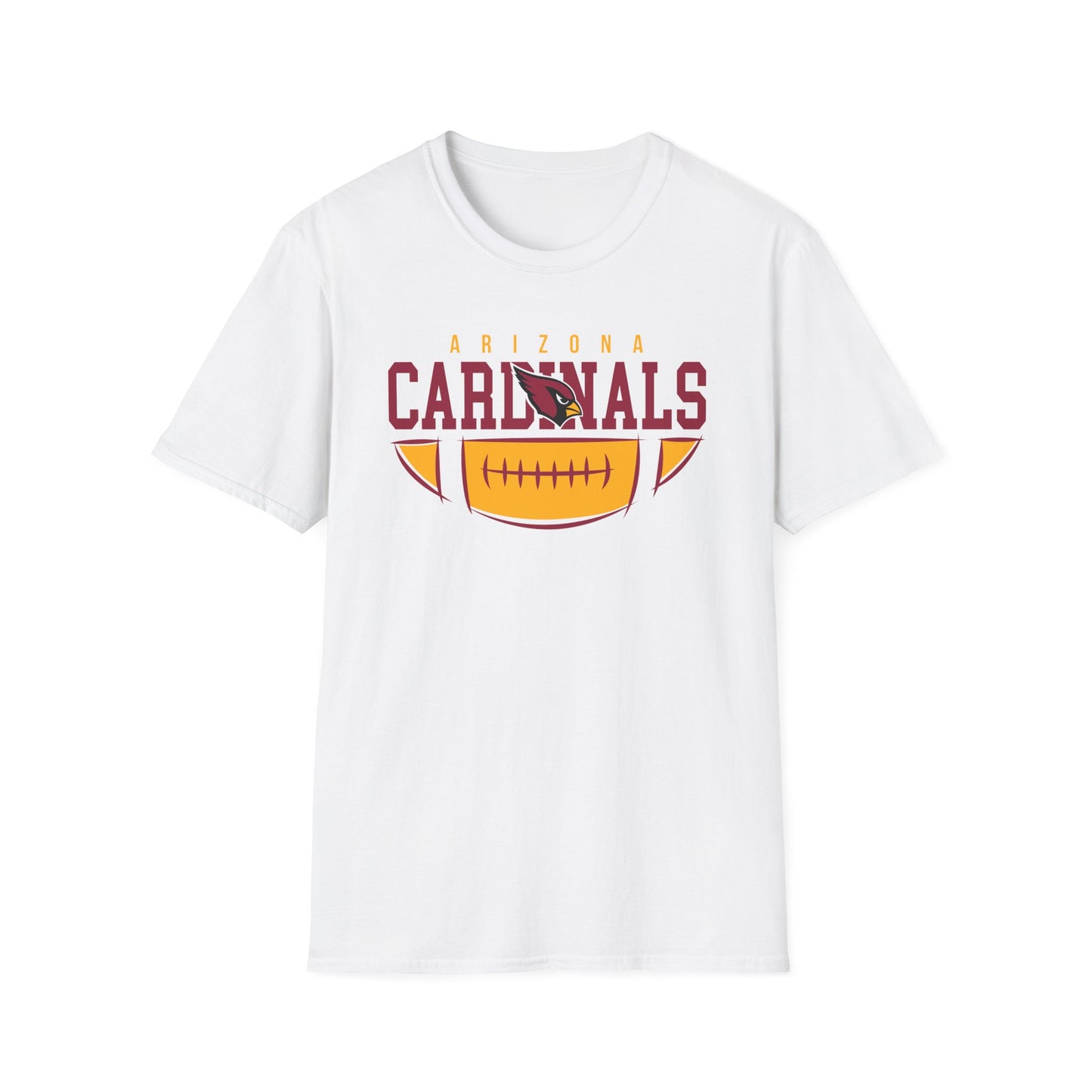 Arizona Cardinals Unisex Softstyle T-Shirt | Sports Fan Apparel, Game Day Top, Casual Wear, Gift for Him, Birthday Present