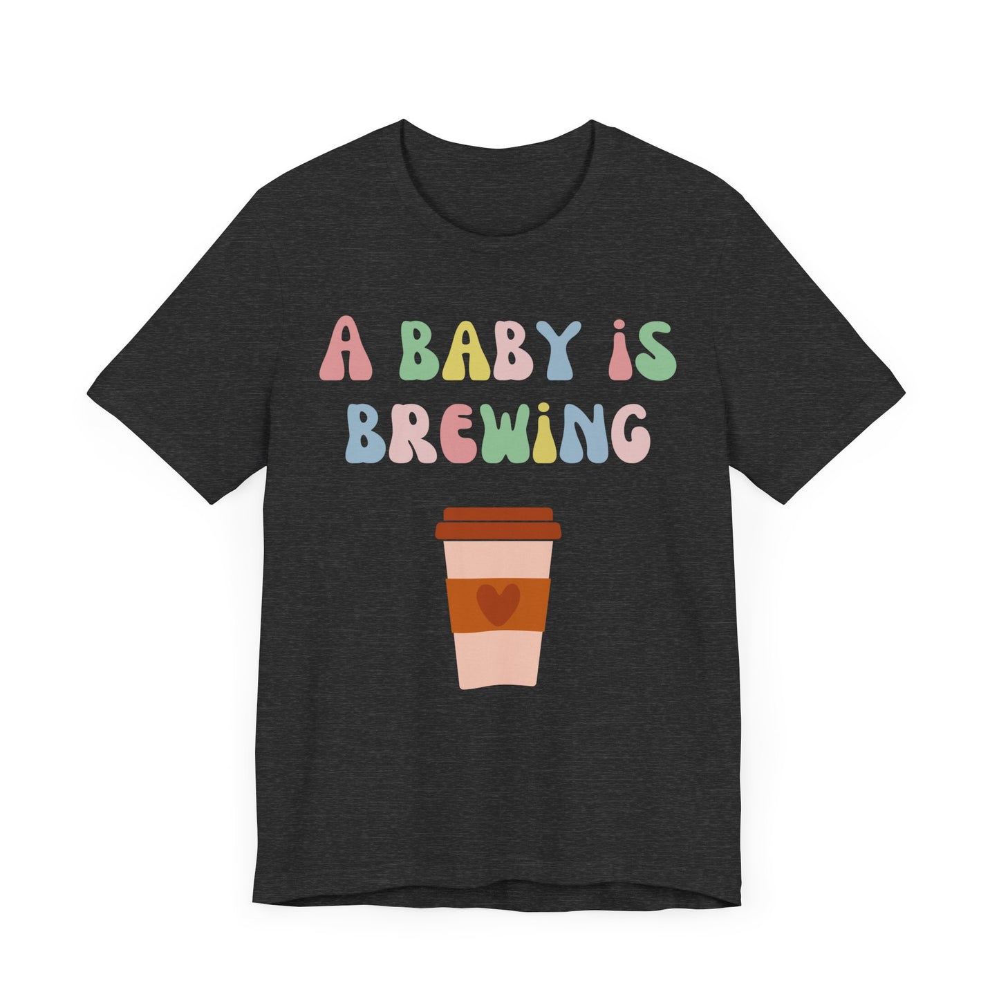 A baby is brewing tee.