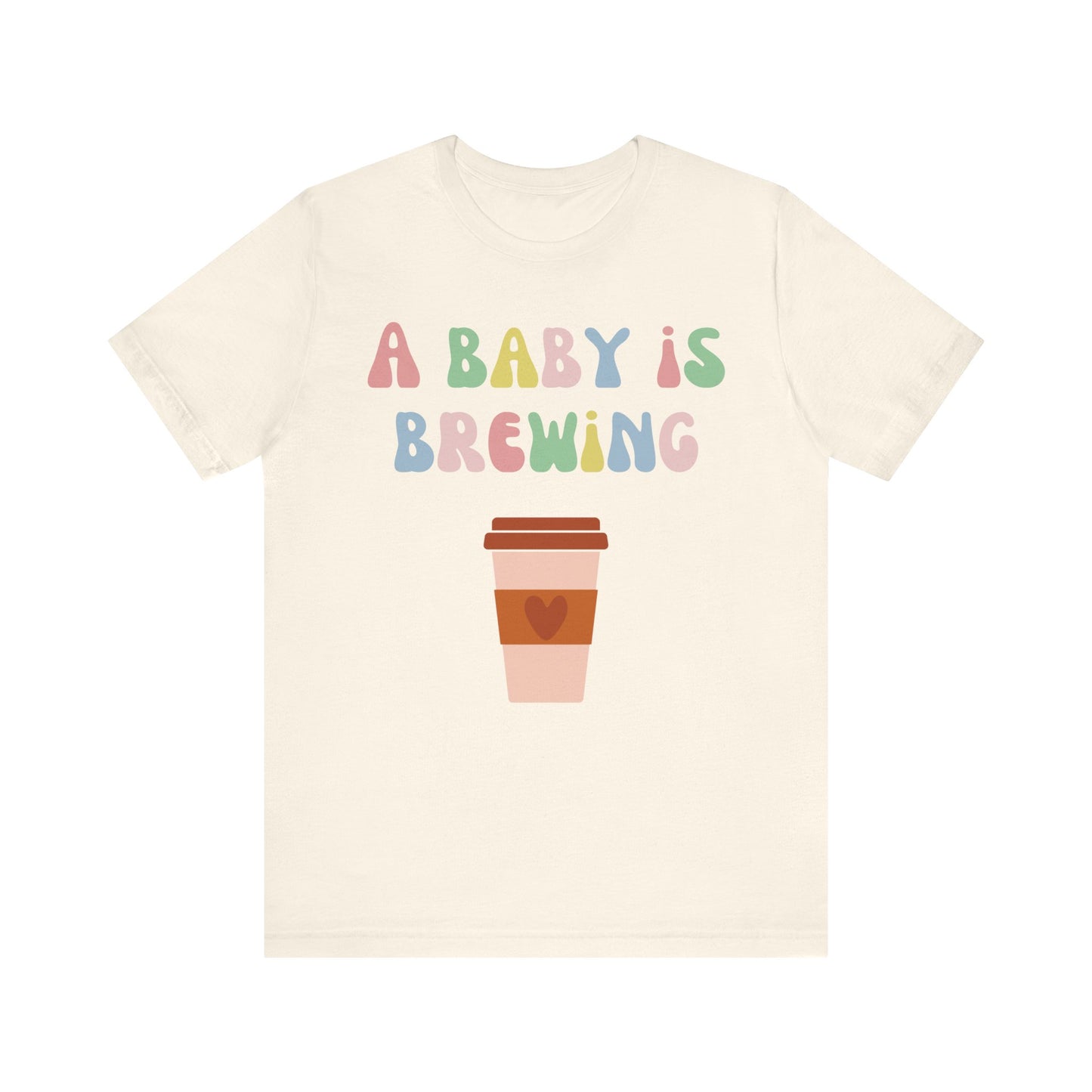 A baby is brewing tee.