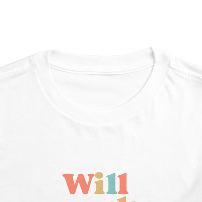 Toddler Short Sleeve Tee - Will Work for Fruit Snacks, Cute Kids T-Shirt, Baby Shower Gift, Toddler Outfit, Summer Wear