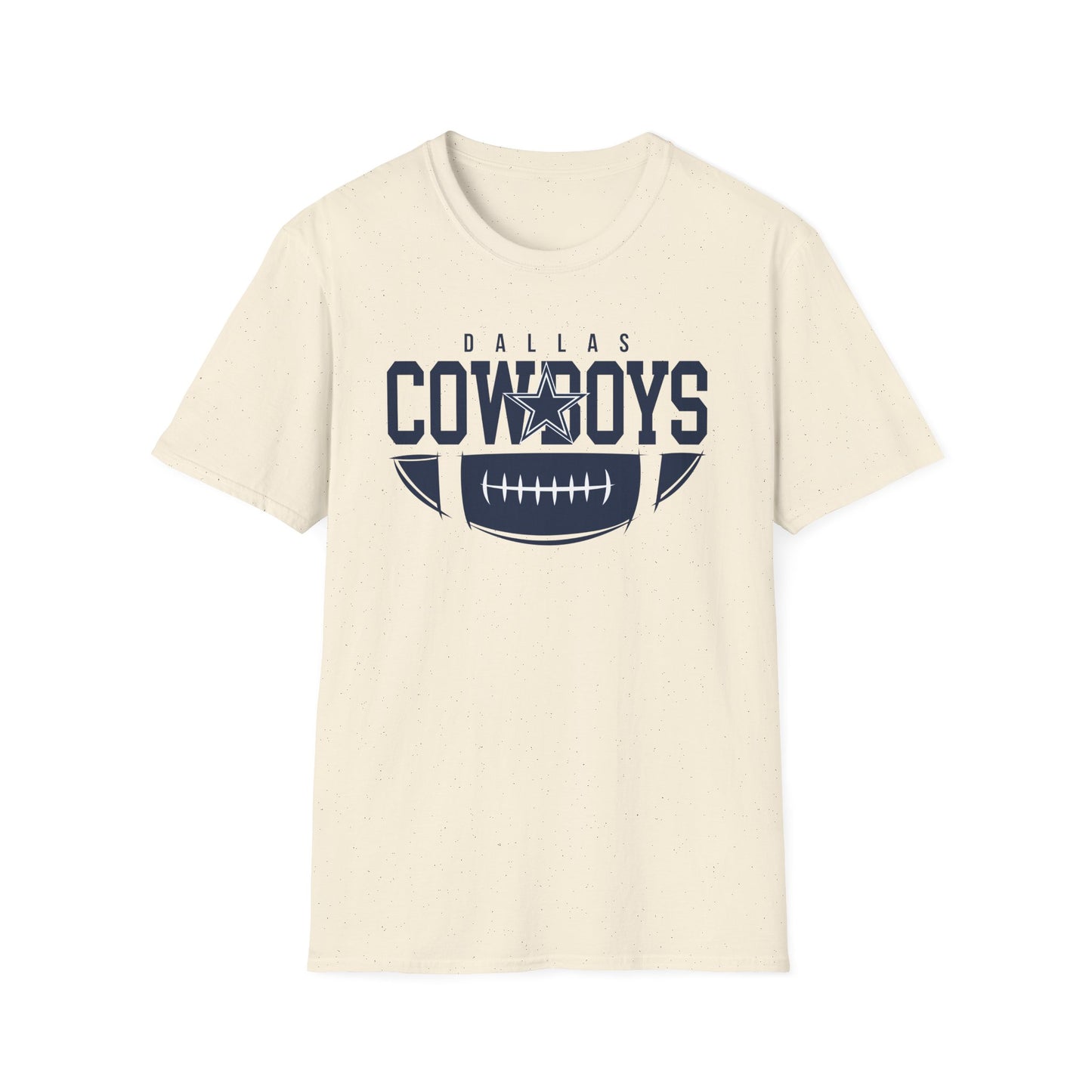 Dallas Cowboys Unisex Softstyle T-Shirt | Casual Fan Gear, Sports Apparel, Game Day Wear, Gift for Football Fans, Team Merchandise