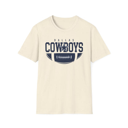 Dallas Cowboys Unisex Softstyle T-Shirt | Casual Fan Gear, Sports Apparel, Game Day Wear, Gift for Football Fans, Team Merchandise
