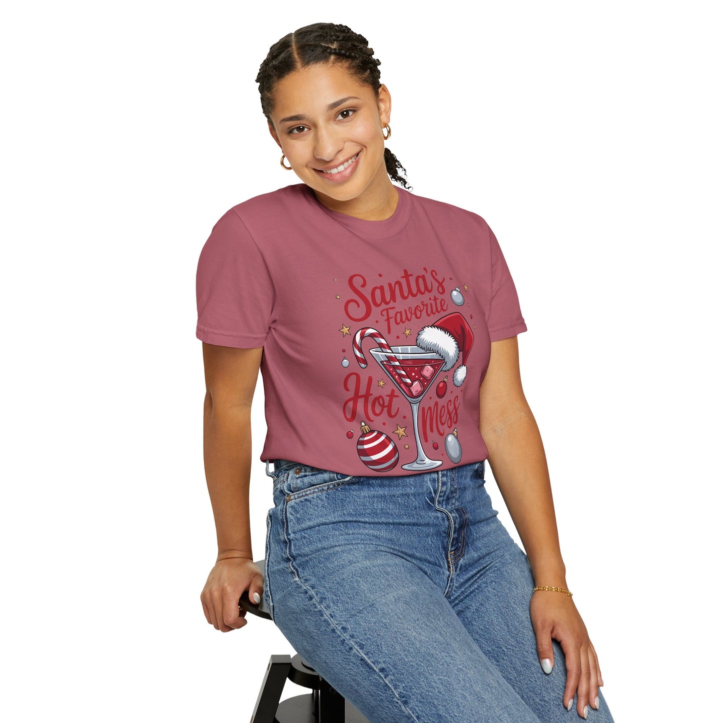 Santa’s Favorite Hot Mess T-Shirt