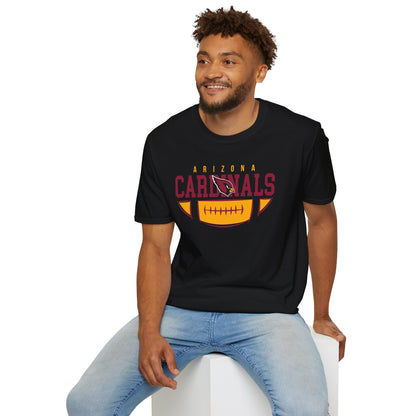 Arizona Cardinals Unisex Softstyle T-Shirt | Sports Fan Apparel, Game Day Top, Casual Wear, Gift for Him, Birthday Present