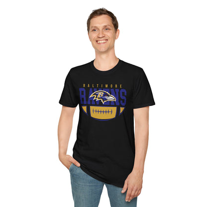 Baltimore Ravens Softstyle T-Shirt, Casual Sports Tee, Gift for Fans, Game Day Apparel, Unisex T-Shirt, Team Spirit Wear