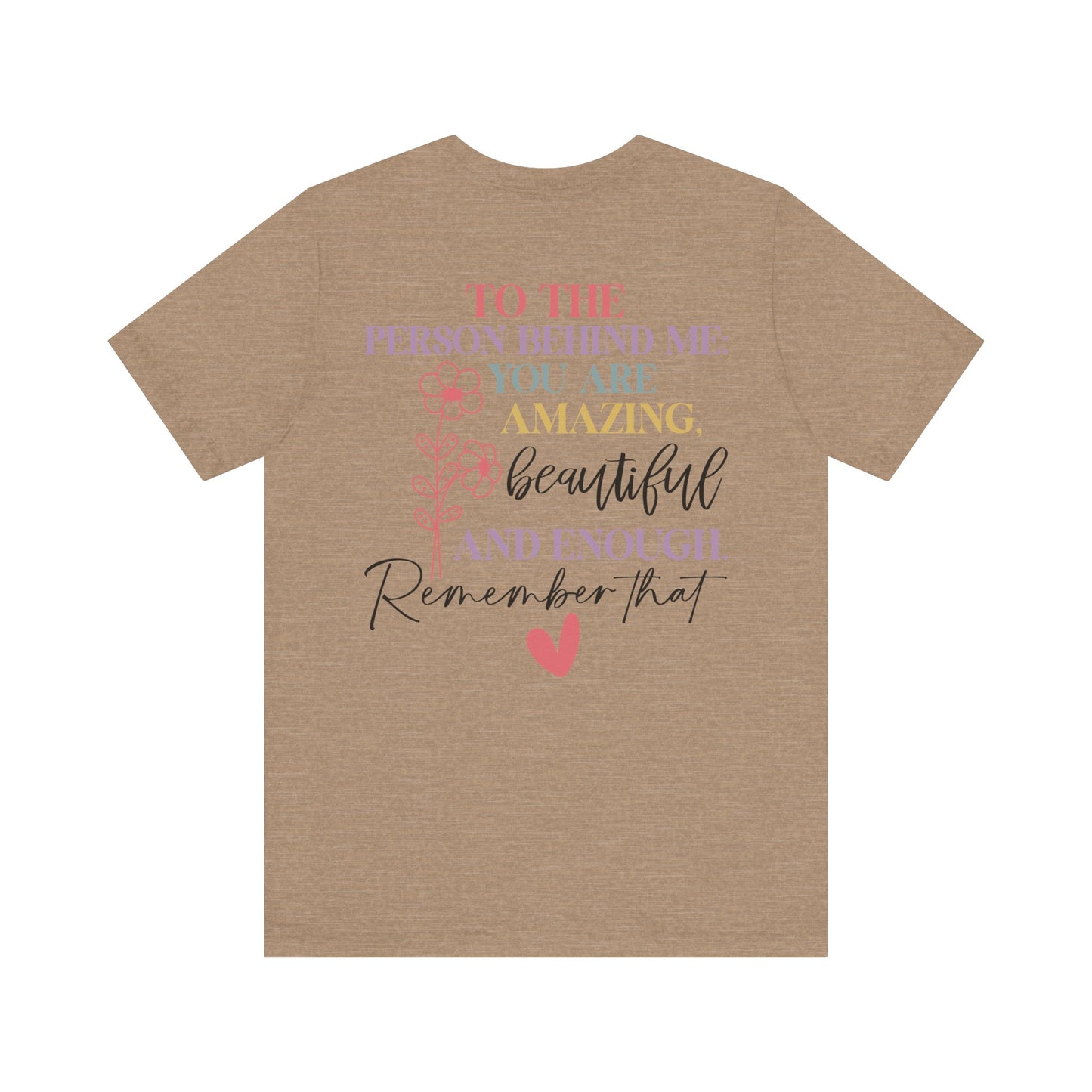 You Matter Tee: You Are Amazing, Beautiful, and Enough, Perfect Gift for Friends, Motivational T-Shirt, Women’s Empowerment [...]