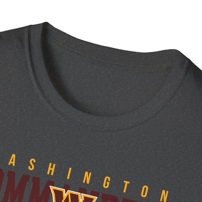 Washington Commanders Unisex Softstyle T-Shirt, Sports Tee, Football Fan Shirt, Casual Wear, Game Day Apparel, Gift for Him or Her