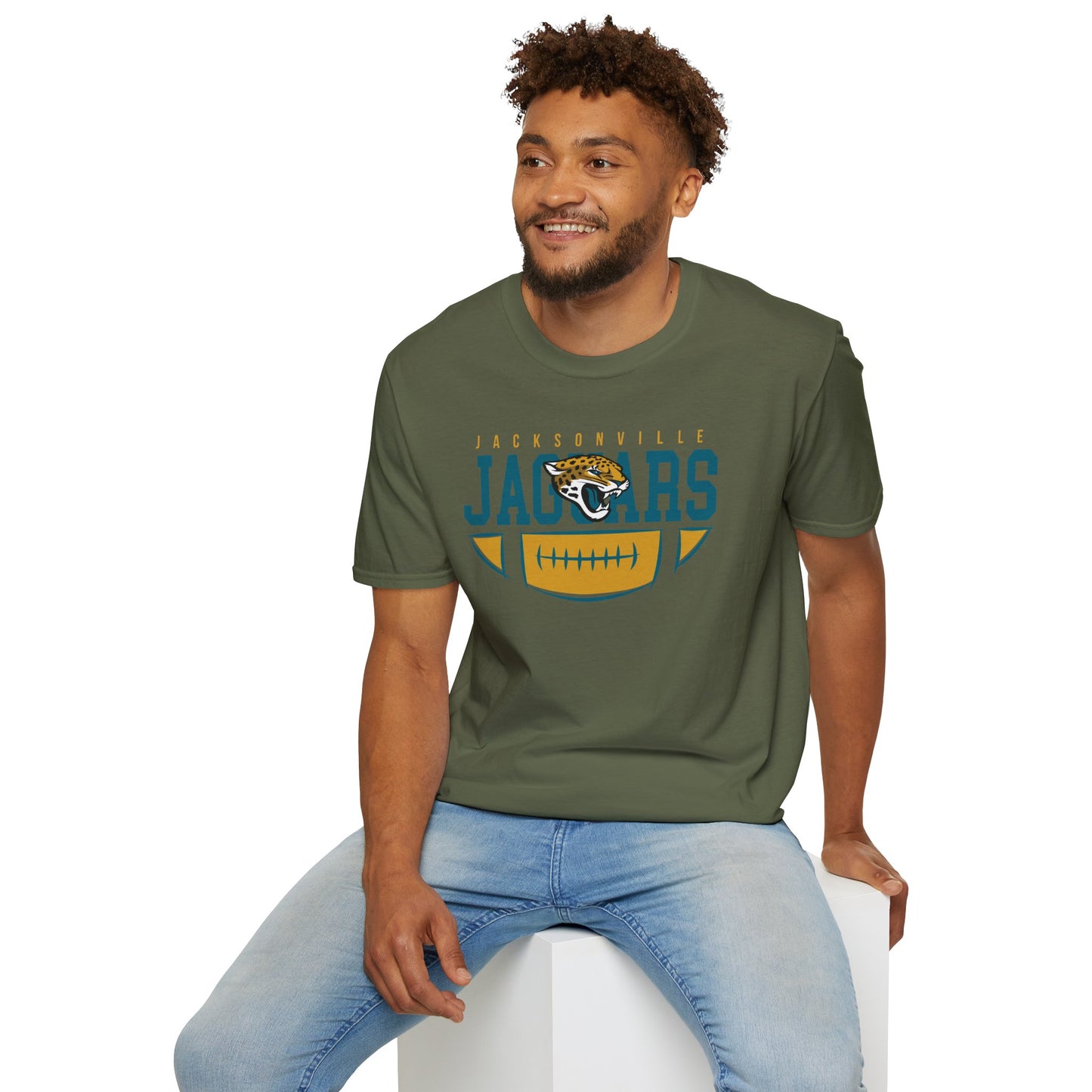 Jacksonville Jaguars Unisex T-Shirt, Football Fan Tee, Sports Apparel, Game Day Shirt, Gift for Jaguars Fans, Super Bowl Party Wear