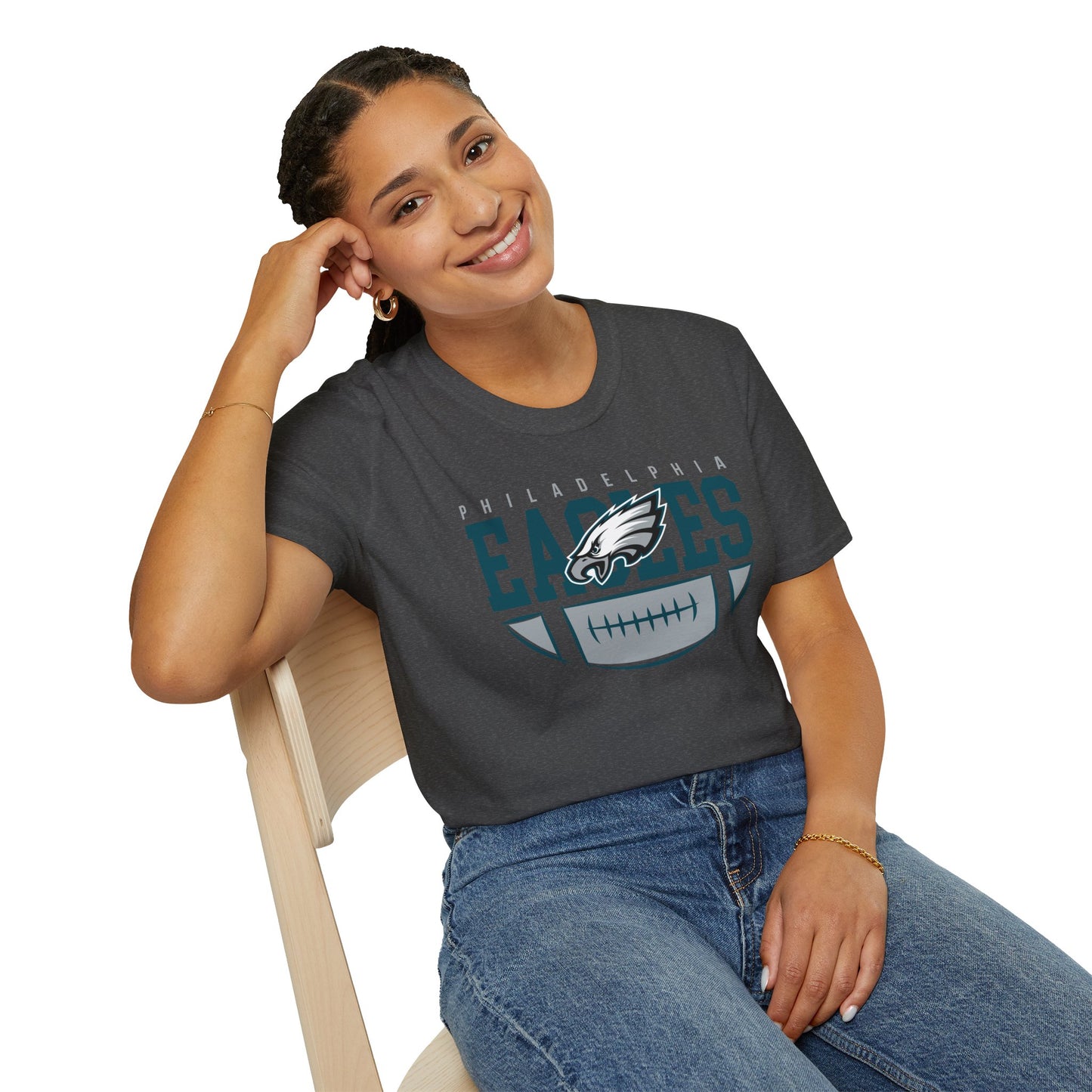 Philadelphia Eagles Fan T-Shirt | Unisex Softstyle Tee | Sports Apparel, Game Day Outfit, Team Pride, Gift for Fans, Casual Wear