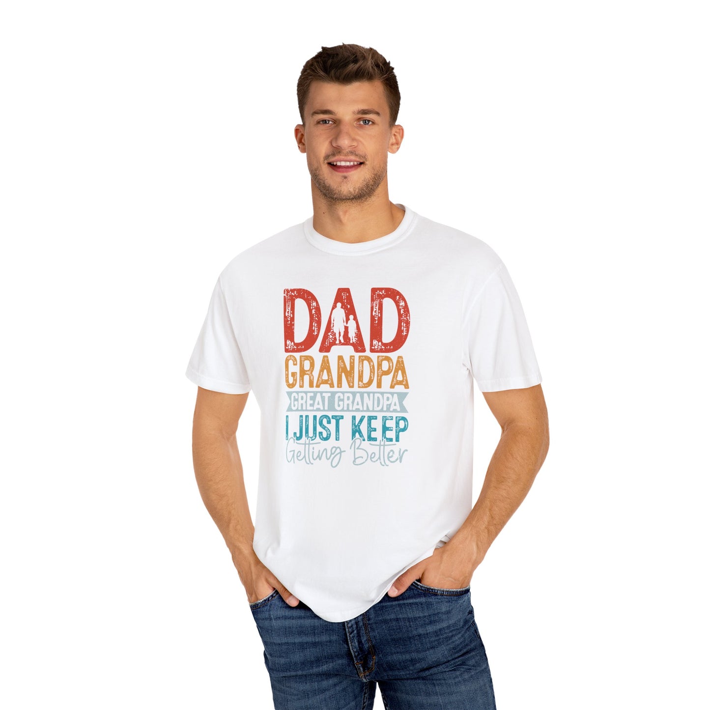 Dad Grandpa Great Grandpa T-shirt, Gift for Father's Day, Family Reunion Tee, Casual Wear, Unisex Shirt for Dads