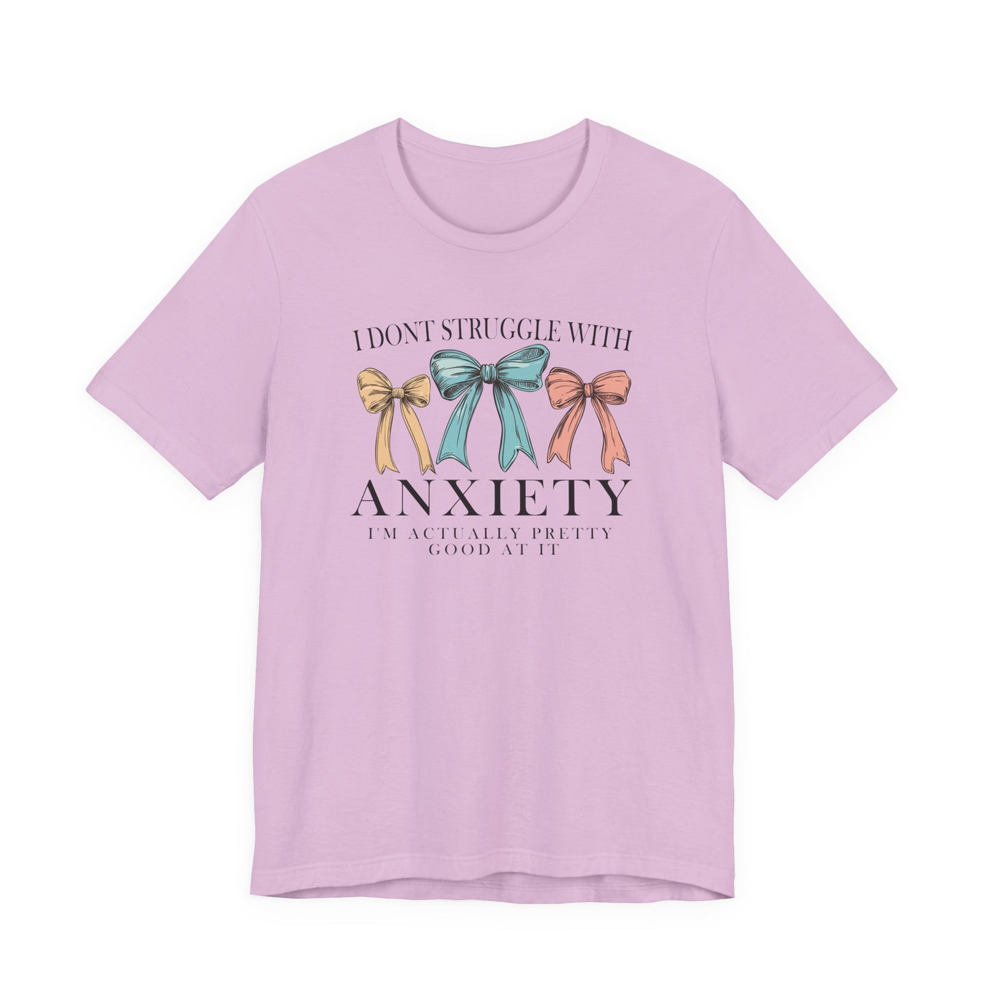 Anxiety Awareness Tee, Comfortable Unisex Shirt, Support Mental Health, Empowering Gift, Everyday Casual Wear