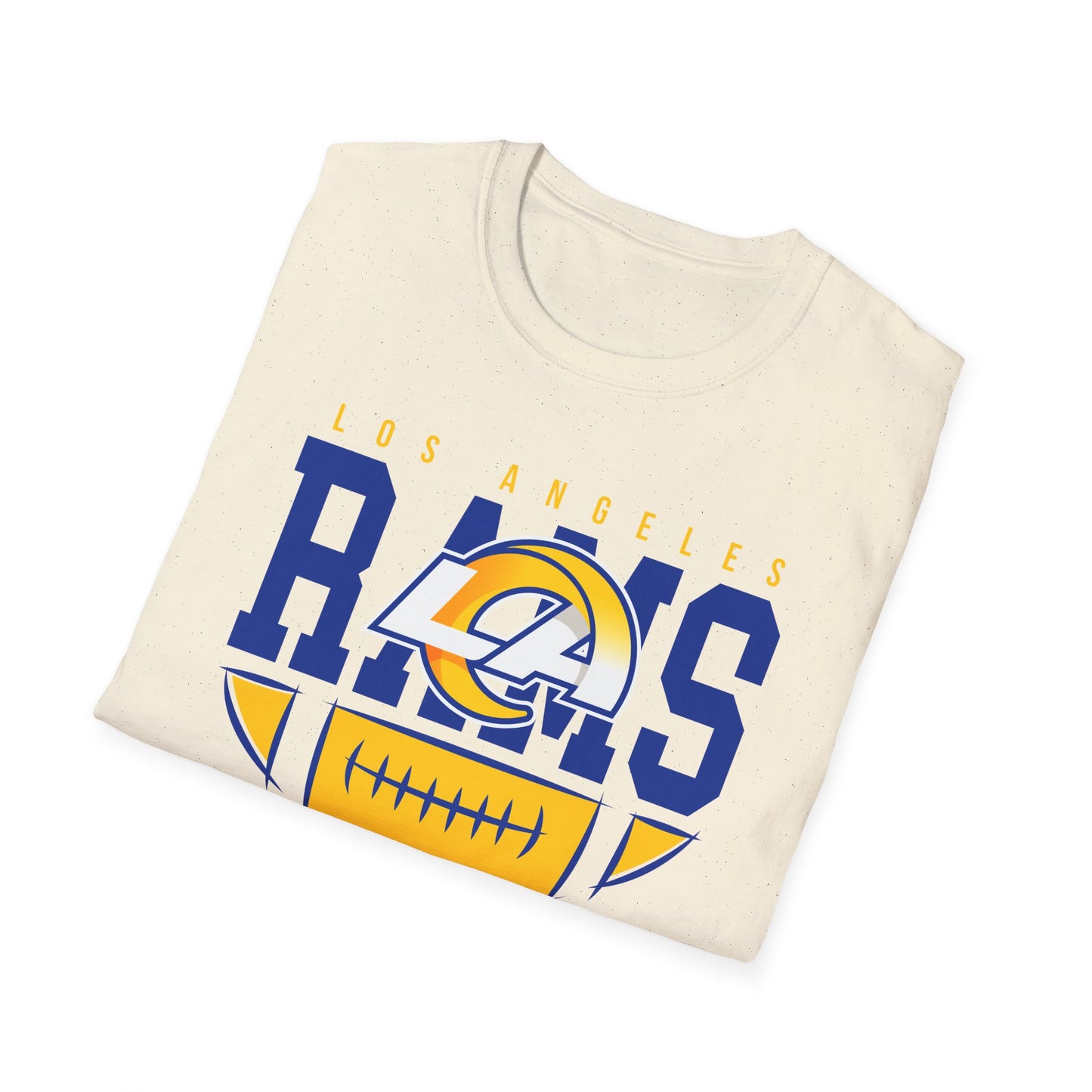 Los Angeles Rams Unisex Softstyle T-Shirt, Football Fan Apparel, Game Day Outfit, Sports Gift, Casual Wear, Team Spirit Tee