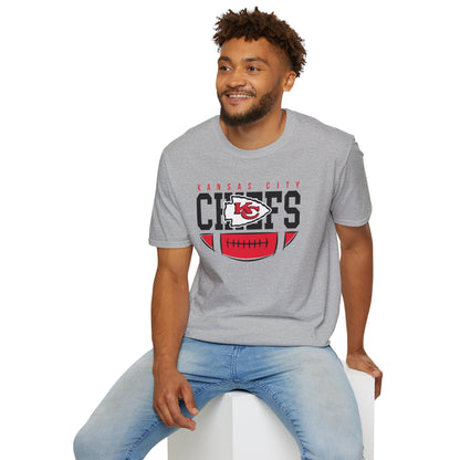 Kansas City Chiefs Unisex Softstyle T-Shirt, Football Fan Tee, Game Day Apparel, Sports Merchandise, Gift for Sports Lovers