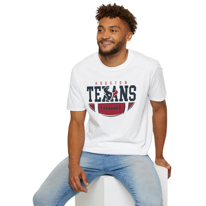 Houston Texans Fan Unisex T-Shirt – Perfect for Game Day, Sports Events, or Casual Wear, Gift for Football Lovers, Comfy Style
