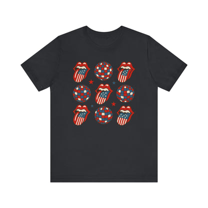 Retro Rock Band USA Tee, Vintage Music Shirt, Unisex Rock T-Shirt, Concert Outfit, Gift for Music Lovers, Summer Style Tee