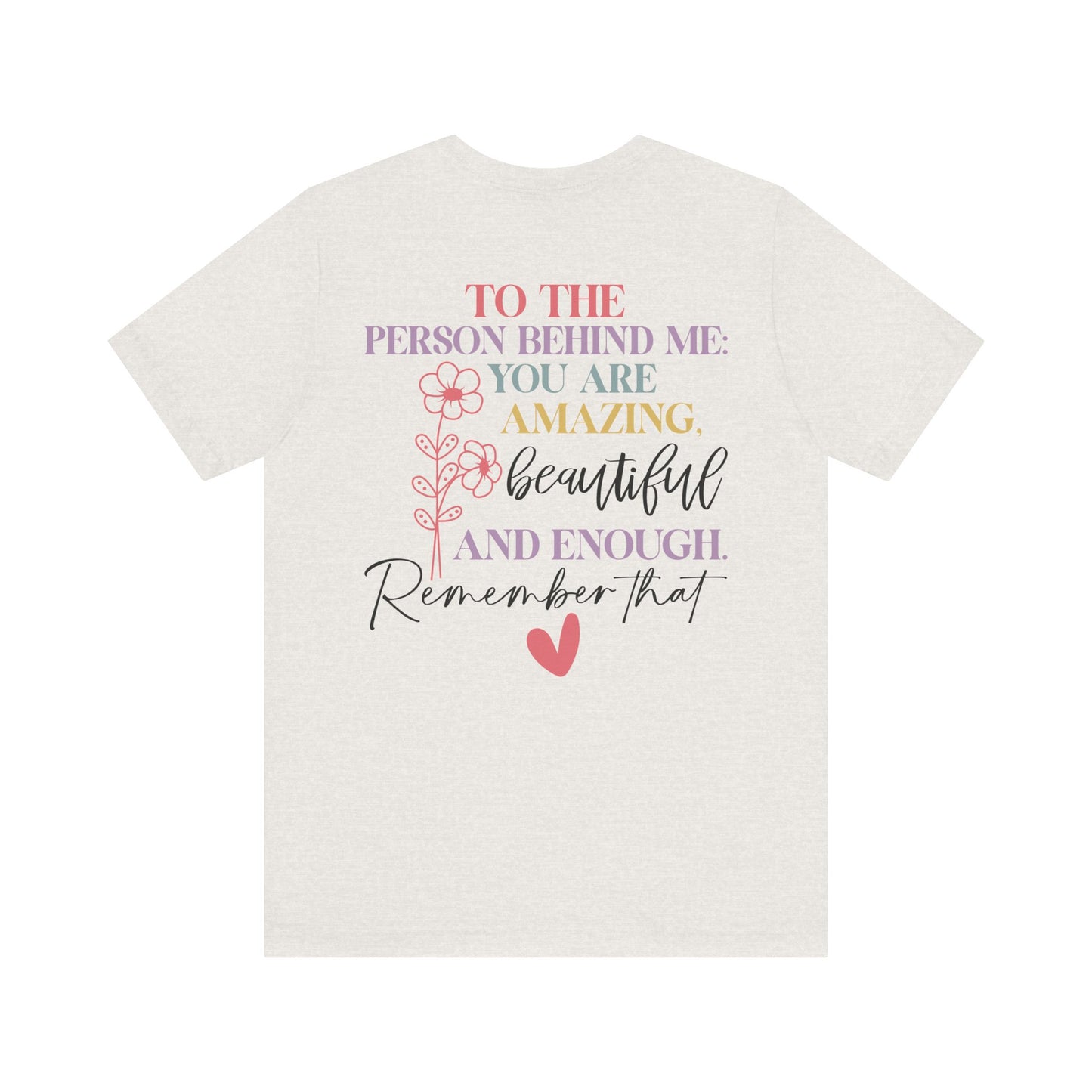 You Matter Tee: You Are Amazing, Beautiful, and Enough, Perfect Gift for Friends, Motivational T-Shirt, Women’s Empowerment [...]